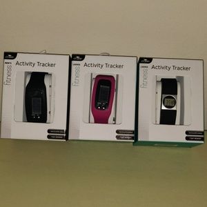Activity tracker fitness watch bundle 3 total